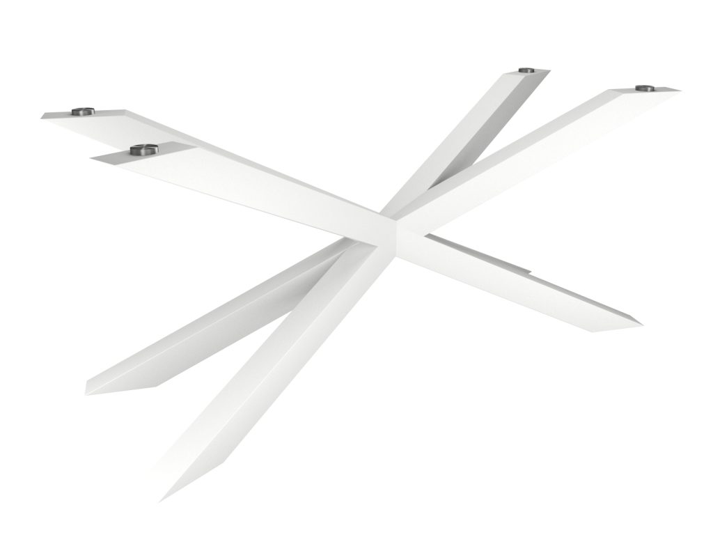 Podstawa do stołu pod blat szklany Pająk Wąski L - obrazek 2