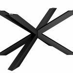 Podstawa do stołu pod blat szklany Pająk L