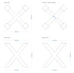 Noga metalowa do stołu Pająk Heavy S - obrazek 8