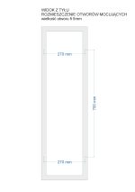 Stojak / wieszak ścienny na drewno kominkowe - obrazek 5