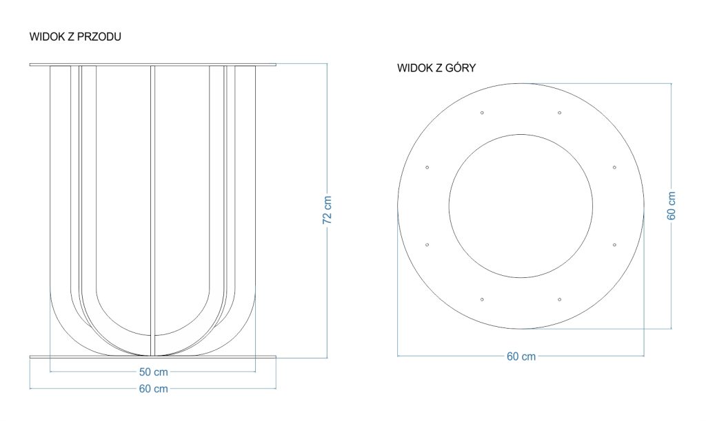 Noga do stołu Calise - obrazek 4
