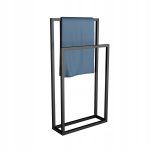 Wieszak na ręczniki stojący metalowy B S