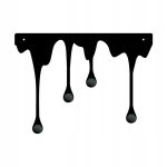 Wieszak łazienkowy Krople WIE077 40 cm