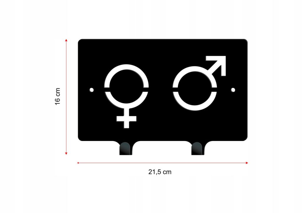 Wieszak łazienkowy On Ona 2 WIE072 22 cm - obrazek 3