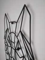 Dekoracja metalowa geometryczna Wilk 70 cm - obrazek 5