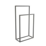 Wieszak na ręczniki stojący stal nierdzewna szlif S - obrazek 3