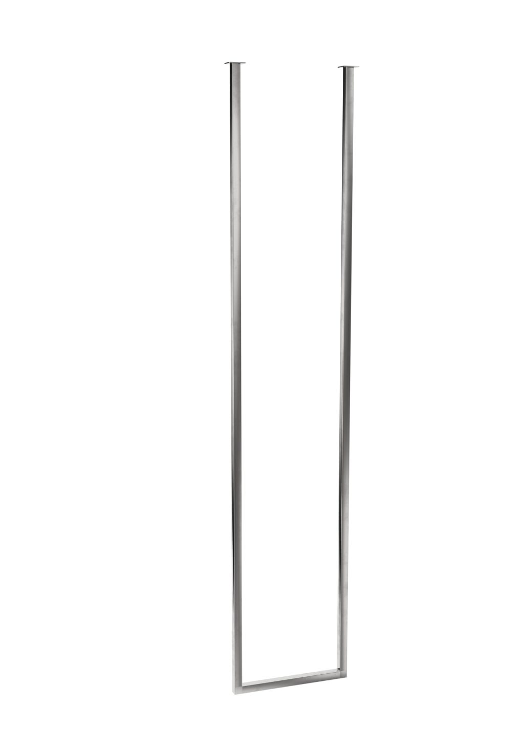 Wieszak sufitowy pojedynczy Long chrom XS - obrazek 2