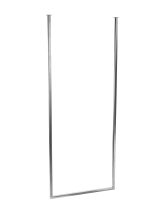 Wieszak sufitowy pojedynczy Long chrom M - obrazek 2