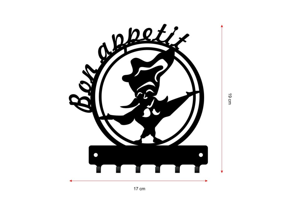 Wieszak do kuchni Bon Appetit - obrazek 2