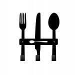 Wieszak do kuchni Sztućce