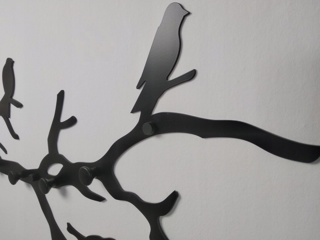 Wieszak metalowy ścienny Gałąź WIE112 80 cm - obrazek 4