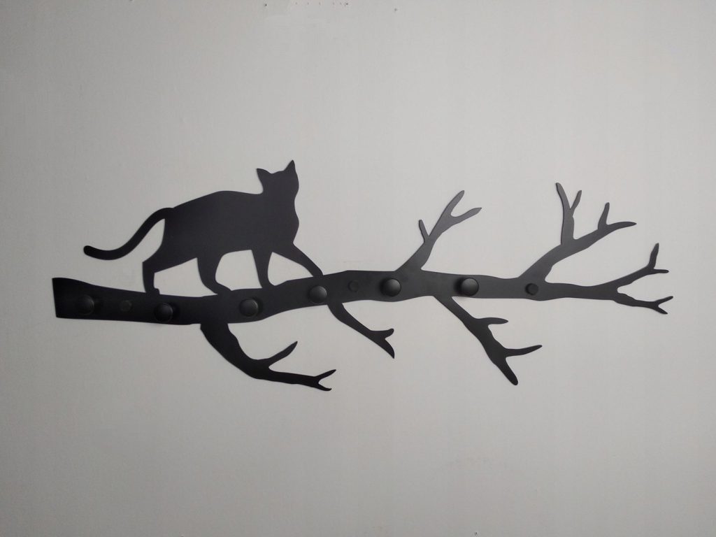 Wieszak metalowy ścienny Gałąź WIE122/30 - obrazek 3