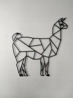 Dekoracja metalowa geometryczna Lama 65 cm - obrazek 4