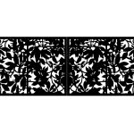 Brama dwuskrzydłowa Aurora 400×150 cm