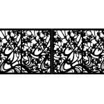 Brama dwuskrzydłowa Camilla 400×150 cm