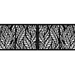 Brama dwuskrzydłowa Alessia 400×120 cm