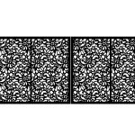 Brama dwuskrzydłowa Nicola 400×170 cm