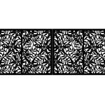 Brama dwuskrzydłowa Zina 400×150 cm