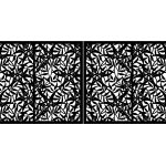 Brama dwuskrzydłowa Zina 400×170 cm