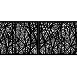 Brama dwuskrzydłowa Margarita 400×150 cm