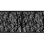 Brama dwuskrzydłowa Margarita 400×170 cm