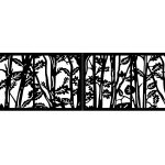 Brama dwuskrzydłowa Serena 400×120 cm