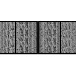 Brama dwuskrzydłowa Maura 400×150 cm