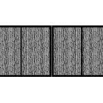 Brama dwuskrzydłowa Maura 400×170 cm