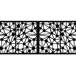 Brama dwuskrzydłowa Noemi 400×150 cm