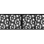 Brama dwuskrzydłowa Coletta 400×120 cm