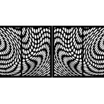 Brama dwuskrzydłowa Cornelia 400×170 cm