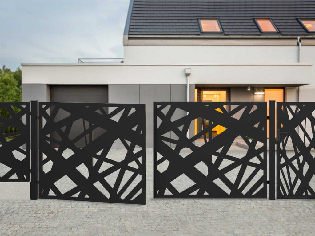 Brama dwuskrzydłowa Elisa 400×170 cm - obrazek 2