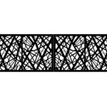 Brama dwuskrzydłowa Eva 400×120 cm