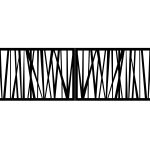 Brama dwuskrzydłowa Andrea 400×120 cm