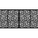 Brama dwuskrzydłowa Zana 400×170 cm