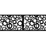 Brama dwuskrzydłowa Felicia 400×120 cm