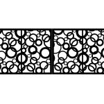 Brama dwuskrzydłowa Felicia 400×150 cm