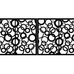 Brama dwuskrzydłowa Felicia 400×170 cm