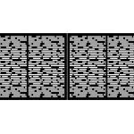 Brama dwuskrzydłowa Bella 400×170 cm