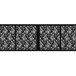 Brama dwuskrzydłowa Luisa 400×120 cm