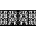 Brama dwuskrzydłowa Loretta 400×150 cm