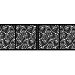 Brama dwuskrzydłowa Lisa 400×120 cm