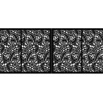 Brama dwuskrzydłowa Lisa 400×150 cm