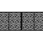 Brama dwuskrzydłowa Sienna 400×150 cm