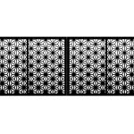 Brama dwuskrzydłowa Perla 400×150 cm