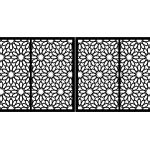 Brama dwuskrzydłowa Greta 400×170 cm