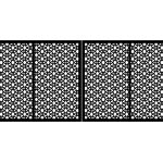 Brama dwuskrzydłowa Giulia 400×170 cm