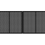 Brama dwuskrzydłowa Caterina 400×170 cm