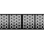 Brama dwuskrzydłowa Azzurra 400×120 cm