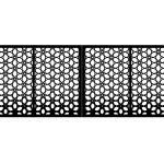 Brama dwuskrzydłowa Azzurra 400×150 cm